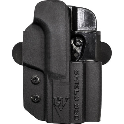 Comp-tac International Rh Owb - Belt-paddle S&w 380 Ez Black