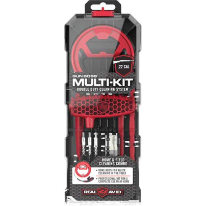 Real Avid Gun Boss Multi-kit - .22 Caliber W- Bore Boss